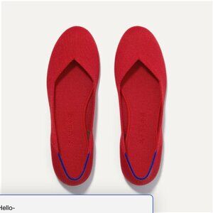 Rothy's Red Flats